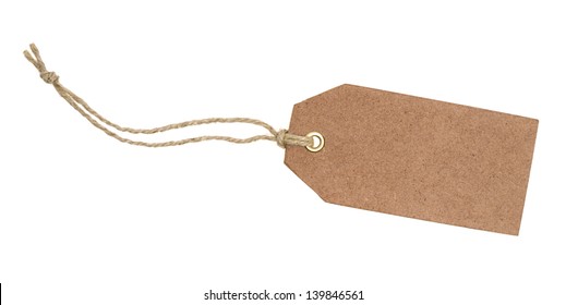 Blank Brown Tag