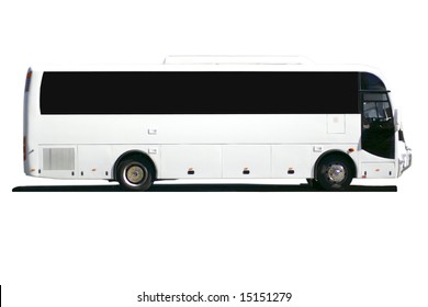 blank bus for billboard - Shutterstock ID 15151279