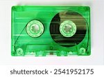 Blank cassette tapes, a recording medium that is rarely used anymore, in the past these cassette tapes were filled with popular songs, bought and sold and played on cassette players