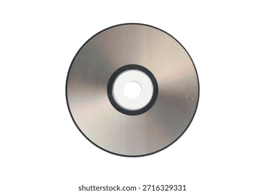 blank CD or DVD for data storage and music media