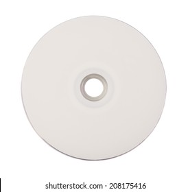 Blank Cd Dvd On White Background Stock Photo 208175416 | Shutterstock