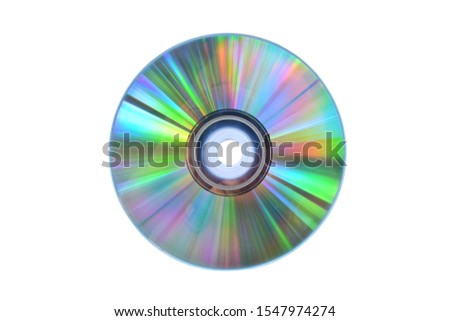 
Blank CD, isolated on a white background. Clipping path