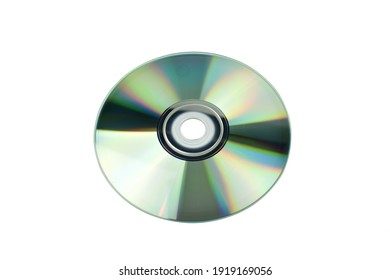 Blank Cd R Discs Isolated On White Background