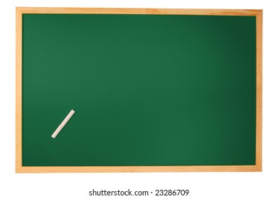 blank chalkboard with space for a text message