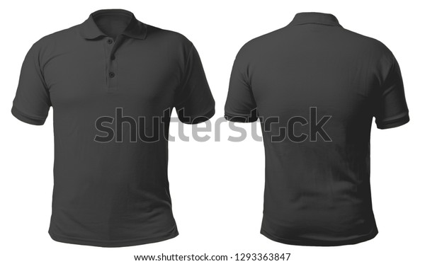 Blank Collared Shirt Mock Template Front Stock Photo (Edit Now) 1293363847