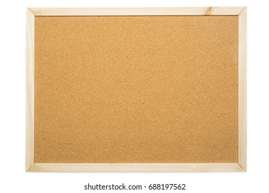 Blank Cork Board Wooden Frame Isolated Stock Photo (Edit Now) 1190048515