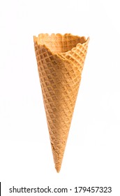 Blank Crispy Ice Cream Cone