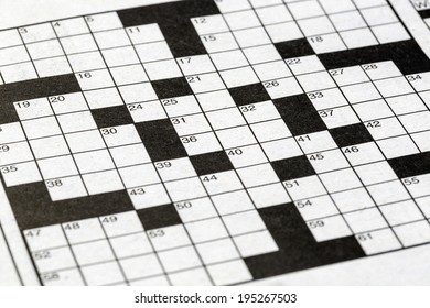 Blank Crossword 