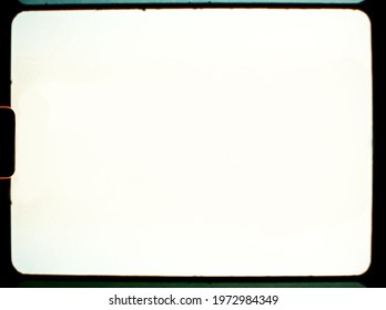 blank or empty super 8 film frame, vintage film photo placeholder.