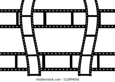 blank film strip