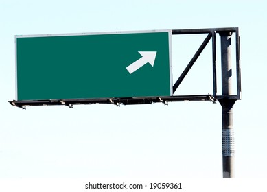 259 Blank freeway exit road sign Images, Stock Photos & Vectors ...