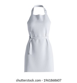 A blank Fresh Apron Mockup In Lucent White Color, to shows your designs as a graphic design professional.