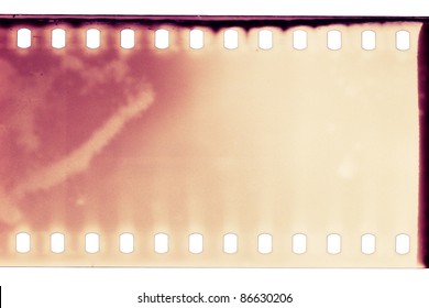 Blank Grained Film Strip Texture