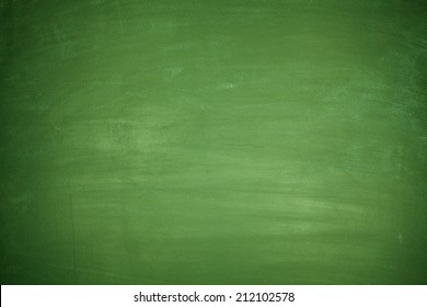 Blank Green Blackboard