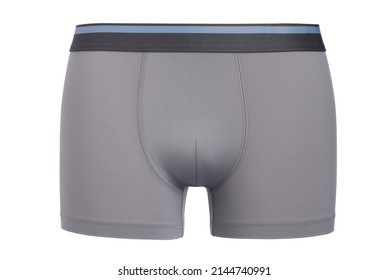 Blank Grey Mens Underwear Photo Mockup Stock Photo 2144740991 ...