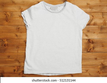 Similar Images, Stock Photos & Vectors of Mockup of a White T-Shirt Blank Shirt Template Photo ...