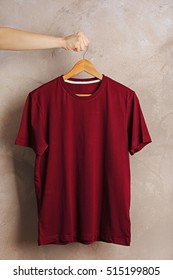 Download T Shirt Template Maroon Hd Stock Images Shutterstock