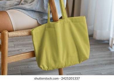 Blank Minimal Tote Bag Mockup design - Powered by Shutterstock