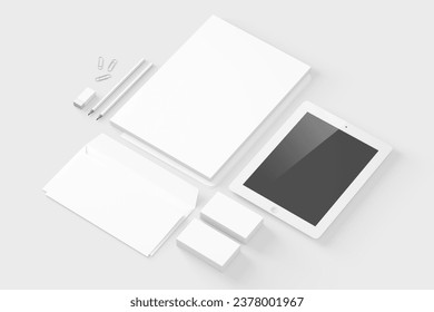 Blank mockup background.
Paper, Smartphone, Pillow, Box