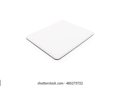 Blank Mouse Pad On Isolated Background With Clipping Path.