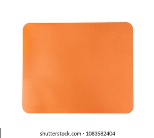 Blank Mouse Pad On White Background, Top View