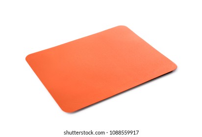 Blank Mouse Pad On White Background