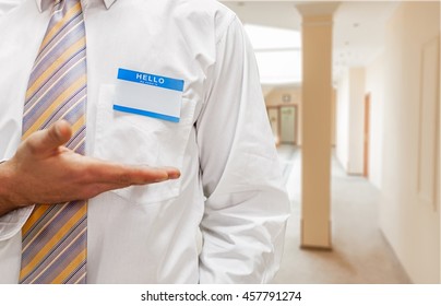 Blank Name Tag 