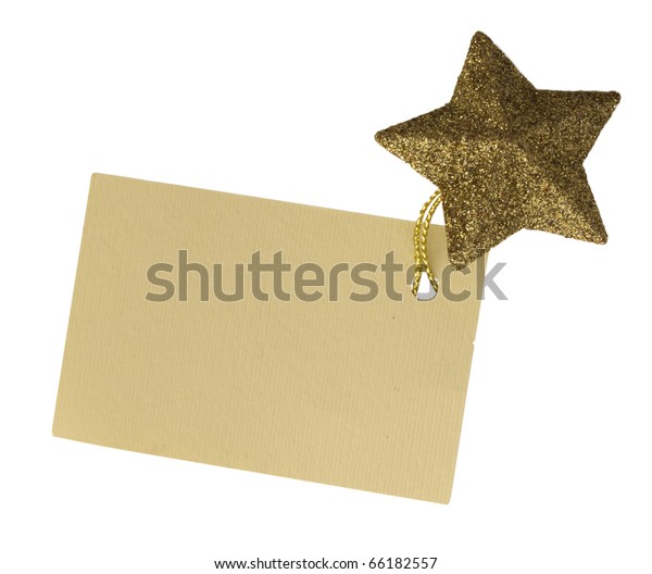 Blank Note Paper Decorative Shiny Golden Stock Photo Edit Now