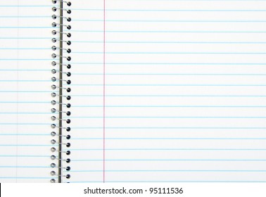 Blank Notebook For Background