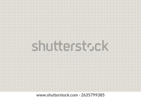 Blank notebook sheet with grid