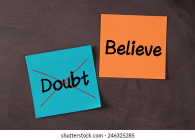 Blank notes pasted on blackboard which can be background for you text or drawing.