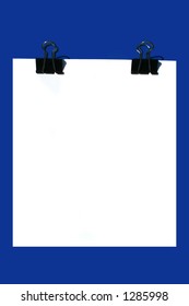 blank office sheet