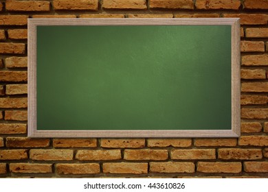 Blank Old School Blackboard On Grunge Stock Photo 452296192 | Shutterstock