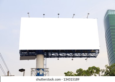 Blank Outdoor Billboard