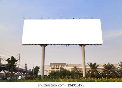 Blank Outdoor Billboard