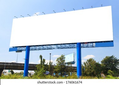 Blank Outdoor Billboard 