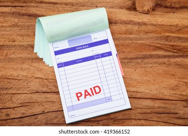 Download Receipt Book High Res Stock Images Shutterstock