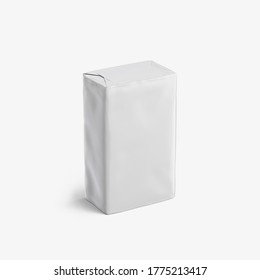 Blank Paper Flour Packaging Mock-up