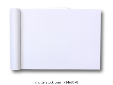 blank Paper tablet