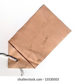  blank paper tag with string