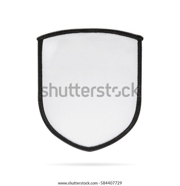 Blank Patch Fabric Label On Isolated Stock Photo Edit Now