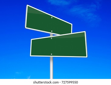 Blank Pole Sign Stock Photo 727599550 | Shutterstock