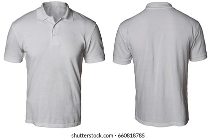 grey polo shirt png