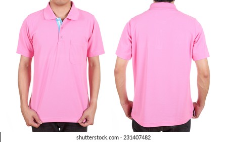 Blank Polo Shirt Set Front Back Stock Photo 231407482 | Shutterstock