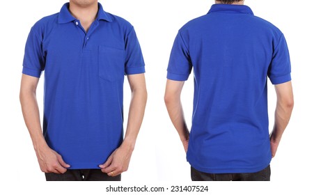 Blue polo shirt Images, Stock Photos & Vectors | Shutterstock