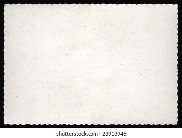 Blank Postcard Brown Paper Background