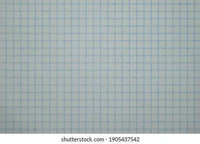 Blank sheet of math paper. Graph paper. Cell sheet. Grid paper with blue lines