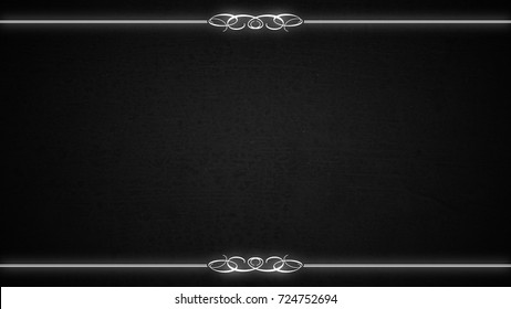 Blank Silent Movie Film Frame