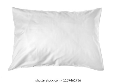 Blank soft pillow on white background - Shutterstock ID 1139461736