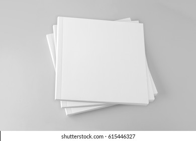 Blank Square Cover Book Template